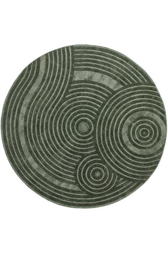 Χαλί Zen Round Muschio Green Carpet Couture
