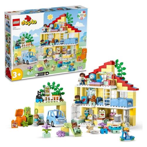 Family House 3in1 10994 Συναρμολογούμενο 218τμχ 3 ετών+ Multicolor Lego