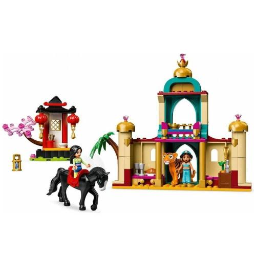 Οι Περιπέτειες Της Γιασμίν Και Της Μουλάν 43208 Disney Princess Συναρμολογούμενο 176τμχ 5 ετών+ Multicolor Lego
