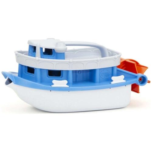 Ποταμόπλοιο Βαρκούλα Μπάνιου PDBAT-1635 Blue-White Green Toys