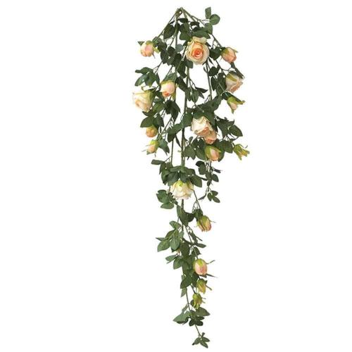 Τεχνητό Κρεμαστό Φυτό Τριανταφυλλιά 00-00-23323-1 120cm Green-Somon Marhome