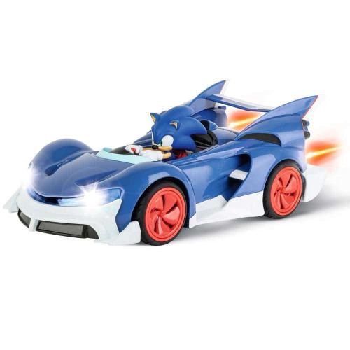 Τηλεκατευθυνόμενο Αυτοκίνητο Team Sonic Racing 370201063 2,4Ghz Sonic Performance Blue Carrera Toys