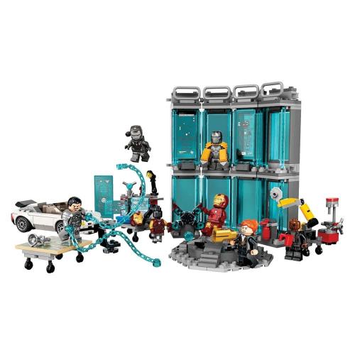 Το Οπλοστάσιο Του Iron Man 76216 Marvel 496τμχ 7 ετών+ Multicolor Lego