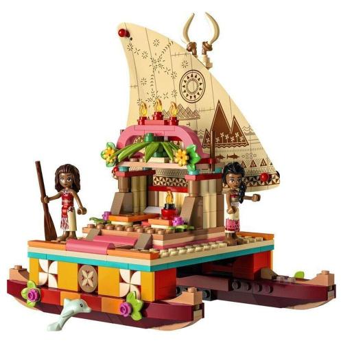 Το Σκάφος Της Βαϊάνα 43210 Disney Συναρμολογούμενο 321τμχ 6 ετών+ Multicolor Lego