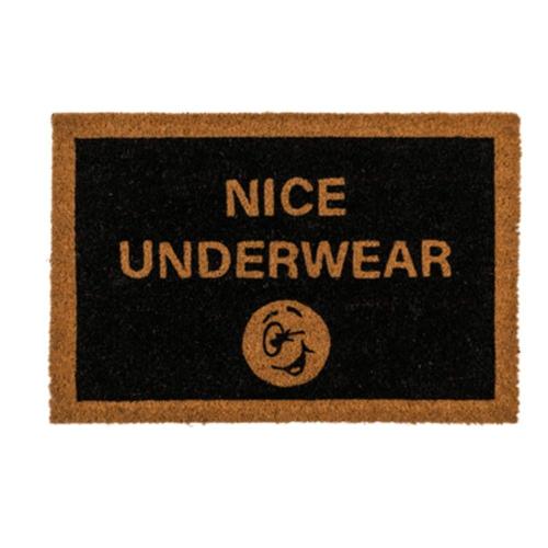 Πατάκι Εισόδου Nice Underwear 145433 60x40cm Natural-Black