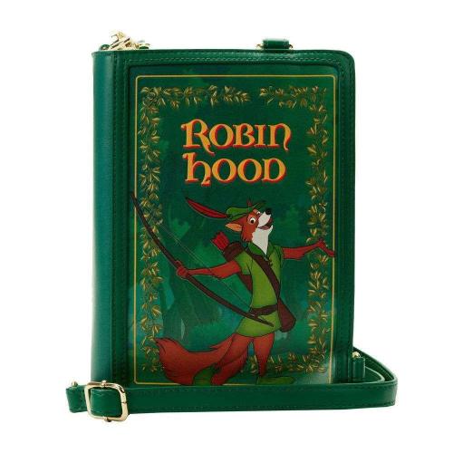 Τσάντα Ώμου - Χιαστί Disney: Classic Book - Robin Hood WDTB2672 Multi Loungefly