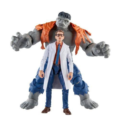 Φιγούρες Δράσης Gray Hulk & Dr Bruce Banner F7084 Marvel 15cm 4 Ετών+ Multicolor Hasbro