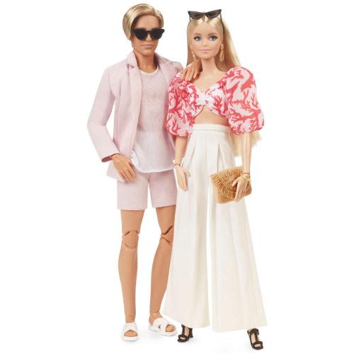 Κούκλες Barbie & Ken Συλλεκτικές Signature Καλοκαιρινά Ρούχα HJW88 Pink-Multi Mattel