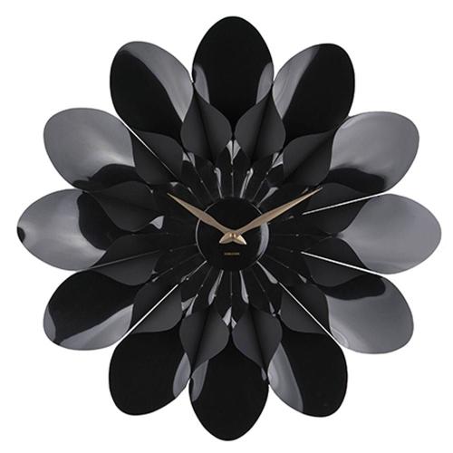 Ρολόι Τοίχου KA5731BK Flower Black Karlsson