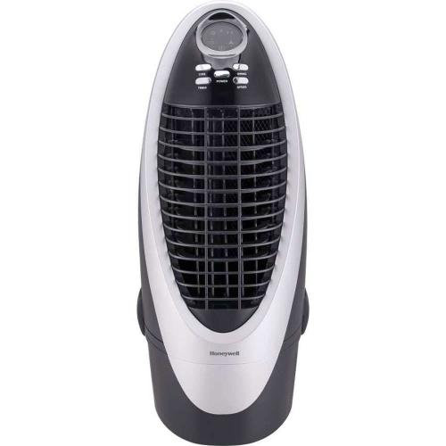 Air Cooler Evaporative Με Τηλεχειριστήριο CS10XE 34,4x40x80cm 10lt 100W Silver-Black Honeywell