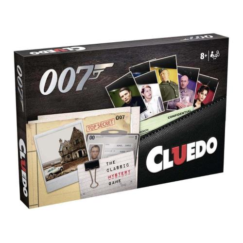 Επιτραπέζιο Παιχνίδι Cluedo 007 James Bond WM01312-EN1 (Αγγλική Γλώσσα) Για 2+ Παίκτες 8 Ετών+ Multicolor Winning Moves