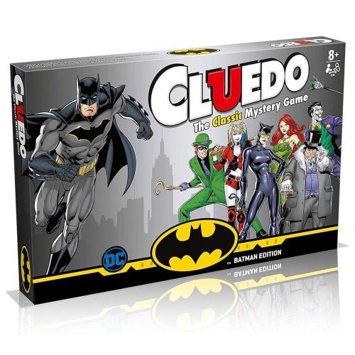 Επιτραπέζιο Παιχνίδι Cluedo - Batman Edition WM00839-EN1 (Αγγλική Γλώσσα) Για 2-6 Παίκτες 8 Ετών+ Multicolor Winning Moves