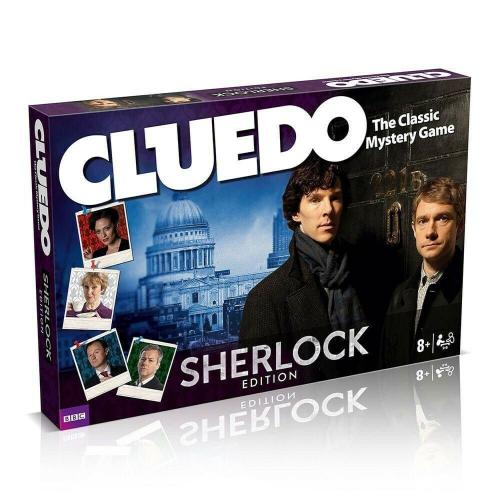 Επιτραπέζιο Παιχνίδι Cluedo - Sherlock Edition Board Game 019514 (Αγγλική Γλώσσα) Για 2-6 Παίκτες 8 Ετών+ Multicolor Winning Moves