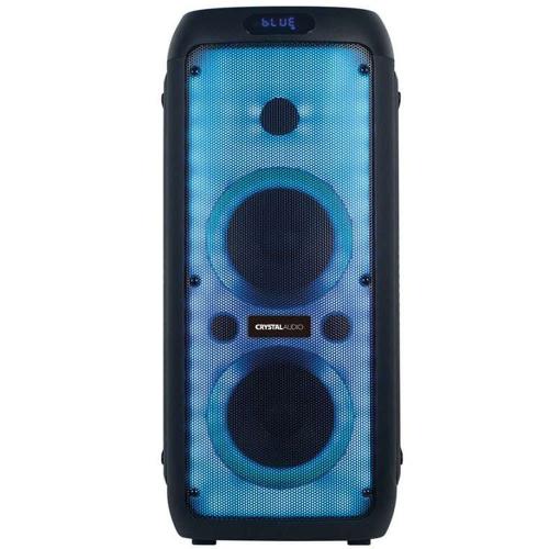 Ηχείο Bluetooth Με Οθόνη Lcd Και Φως Led Party PRT-14 28x27x62,5cm 80W Black Crystal Audio