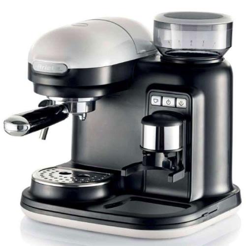 Καφετιέρα Espresso Με Μύλο Άλεσης Moderna 1318/01 800ml 1080W 15Bar White-Black Ariete