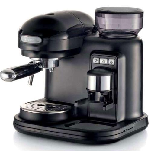 Καφετιέρα Espresso Με Μύλο Άλεσης Moderna 1318/02 800ml 1080W 15Bar Black Ariete