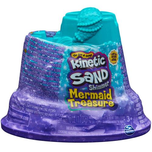 Παιχνίδι Κατασκευών Με Κινητική Άμμο 6064334 Shimmer Mermaid Treasure Purple Spin Master