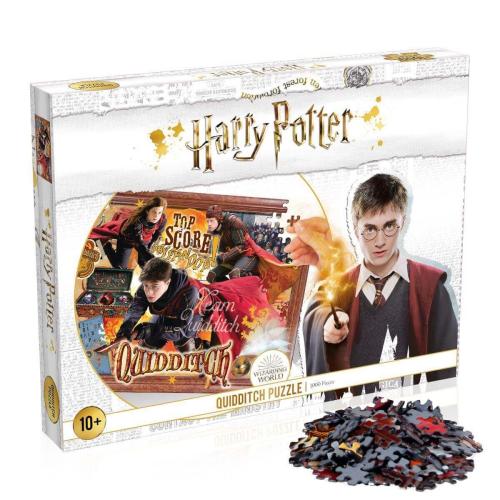 Παζλ Harry Potter Quidditch WM00366-ML1 1000τμχ 10 Ετών+ Multicolor Winning Moves