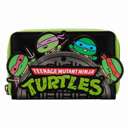 Πορτοφόλι Nickelodeon: Teenage Mutant Ninja Turtles Sewer Cap 076328 15,2x10,1cm Multi Loungefly