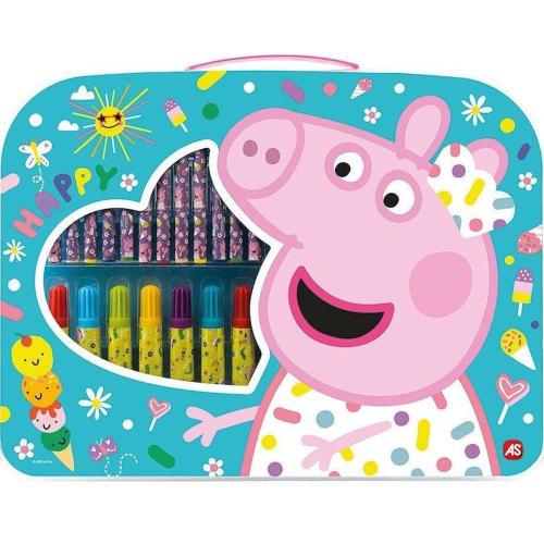 Σετ Ζωγραφικής Art Case Peppa Pig 1023-66228 Multi As Company