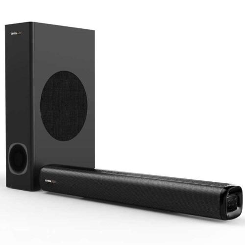 Soundbar Bluetooth Με Subwoofer (Σετ 2Τμχ) CASB160S 55x6,4x7,6/11,5x42x25cm 160W Black Crystal Audio