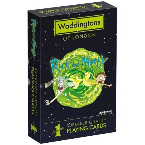Τράπουλα Waddingtons No.1 Rick & Morty WM02910-EN1-12 Για 2+ Παίκτες Multi Winning Moves