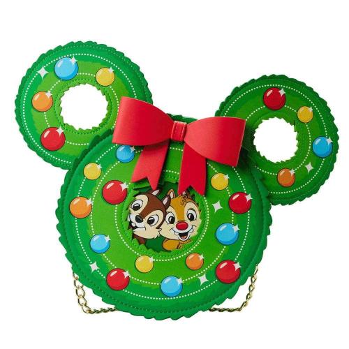 Τσαντάκι Χιαστί Παιδικό Disney - Chip And Dale Figural Wreath WDTB2679 Multi Loungefly