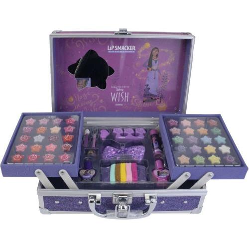 Βαλιτσάκι Σετ Παιδικό Μακιγιάζ Ευχών Lip Smacker Disney 1510714E Purple-Multi Markwins
