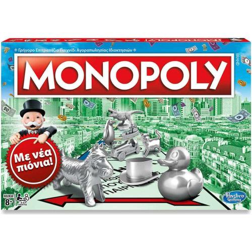 Επιτραπέζιο Παιχνίδι Monopoly Classic C1009 Ελληνική Έκδοση Για 2-6 Παίκτες Multi Hasbro