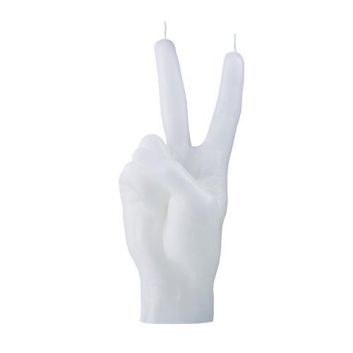 Κερί Χειρονομίας Peace 360gr 20x7x8cm White Candle Hand
