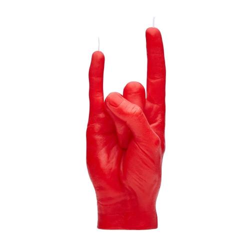Κερί Χειρονομίας You Rock 310gr 20x8x7,5cm Red Candle Hand