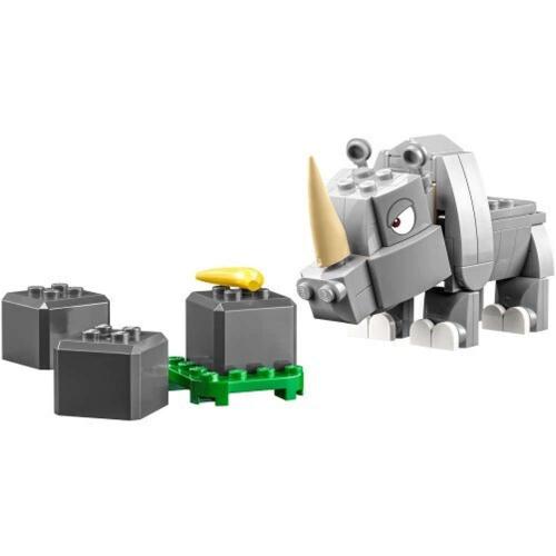 Σετ Επέκτασης Rambi Ο Ρινόκερος Super Mario 71420 106τμχ Multi Lego