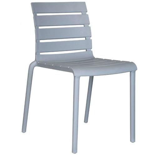 Καρέκλα Horizontal 27-0163 42x54,5x78cm Grey