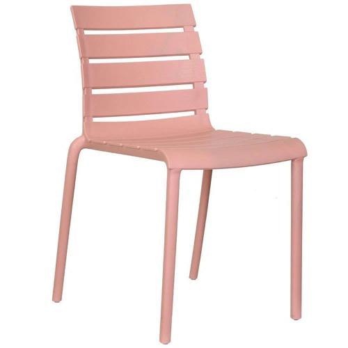 Καρέκλα Horizontal 27-0164 42x54,5x78cm Pink