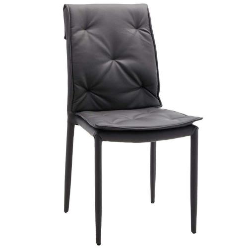 Καρέκλα Pillow 03-1055 43x53,5x91cm Grey