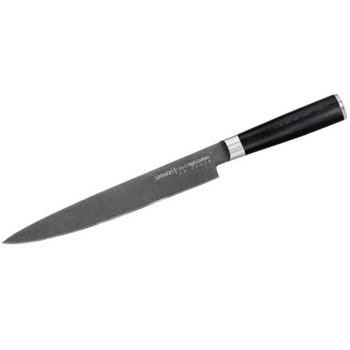 Μαχαίρι Τεμαχισμού MO-V Stonewash SM-0045B 23cm Black Samura