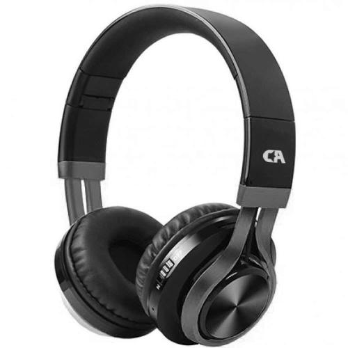 Ακουστικά Ασύρματα Over-Ear BT-01-K Black-Dark Grey Crystal Audio