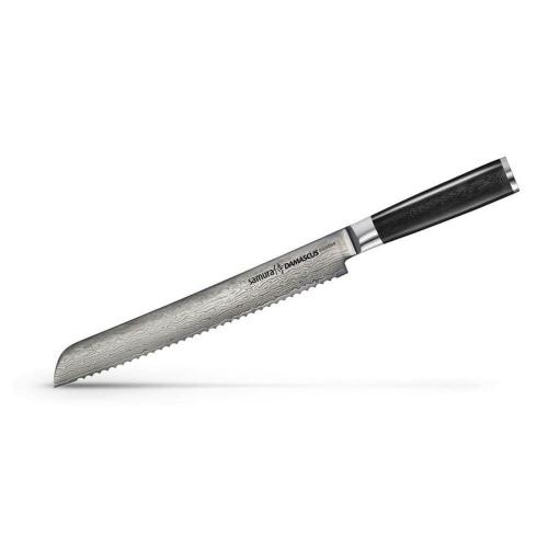 Μαχαίρι Ψωμιού Damascus SD-0055 23cm Black Samura