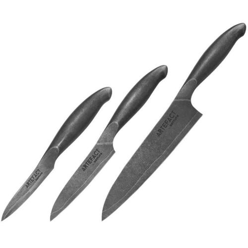 Μαχαίρια Artefact SAR-0220 (Σετ 3τμχ) Grey Samura