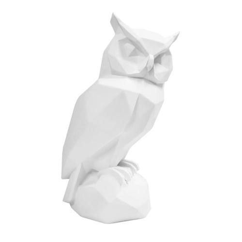 Διακοσμητικό Αγαλματίδιο PT3510WH Origami Owl Matt White Present Time