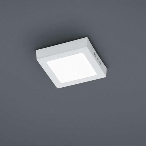 Φωτιστικό Οροφής - Πλαφονιέρα Led Zeus 657111201 17x17cm White Trio Lighting