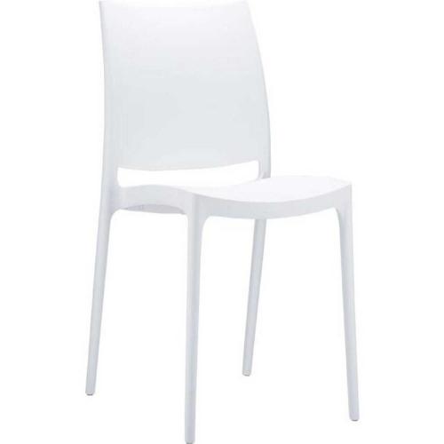 Καρέκλα Maya White 20-0140 Siesta