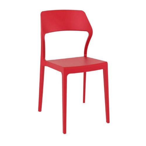 Καρέκλα Snow Red 20-0156 Siesta