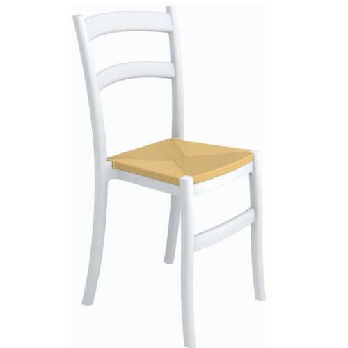 Καρέκλα Tiffany-S White 20-0050 Siesta