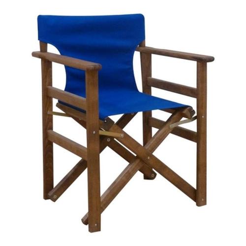 Καρέκλα Σκηνοθέτη Torino 63.0122 59X51X85cm Blue