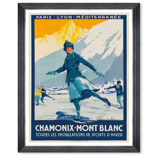 Κάδρο Chamonix Poster FA13451 50x70cm Multi MindTheGap