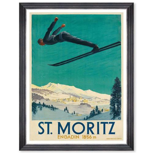 Κάδρο St.Moritz Poster FA13470 50x70cm Multi MindTheGap