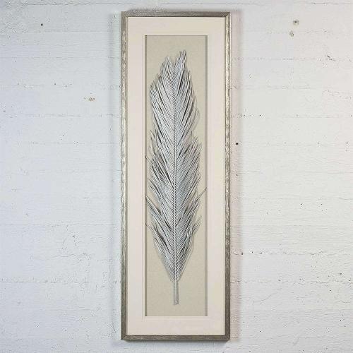 Πίνακας Φτερό 2700-5 40x120cm Silver Supergreens