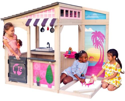 Παιδικό ξύλινο σπίτι KidKraft Barbie