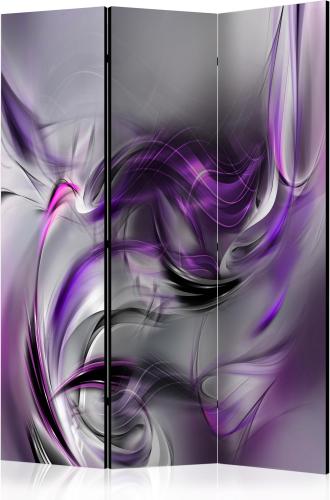 Διαχωριστικό με 3 τμήματα - Purple Swirls II [Room Dividers]